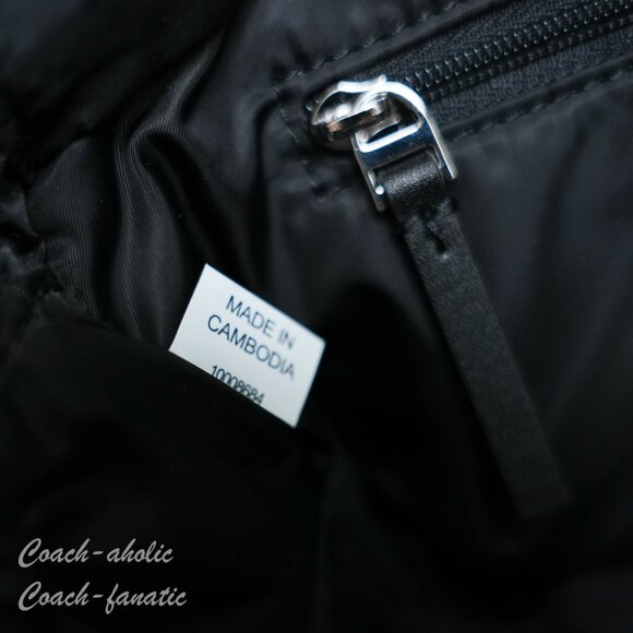 Tory Burch Nylon Belt Bag Fanny Pack 170436 in Black Lightweight NWT - Picture 10 of 10